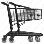 E-85 Metal Shopping Cart Nested View