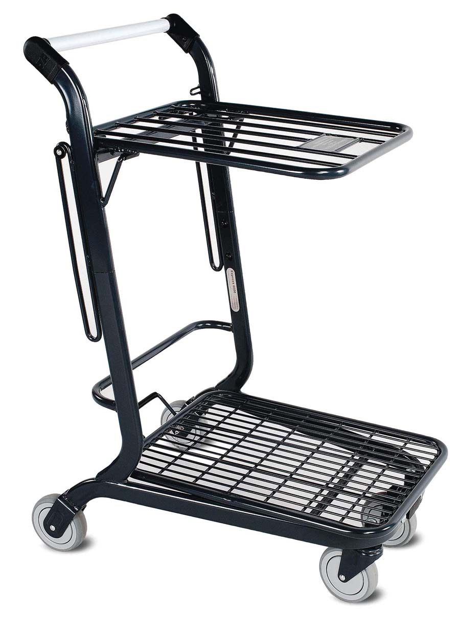 Express35060 Metal Grocery and Hardware Store Shopping Cart