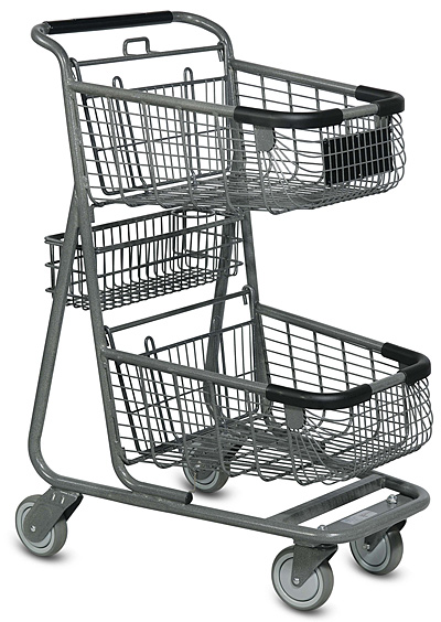 EXpress6000 Metal Grocery Shopping Cart