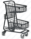 EXpress7050-C-T Metal Grocery Shopping Cart