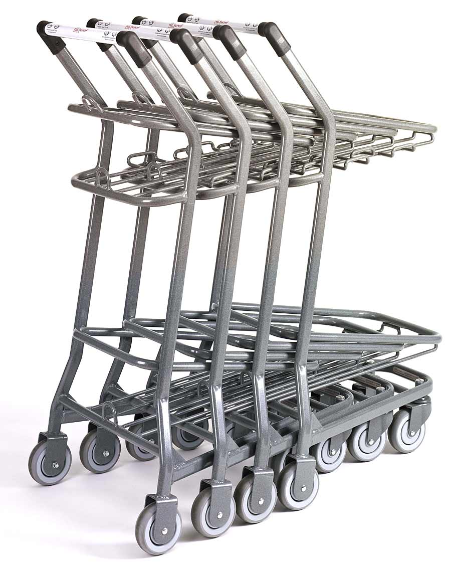 EZcart® Metal Grocery Shopping Cart