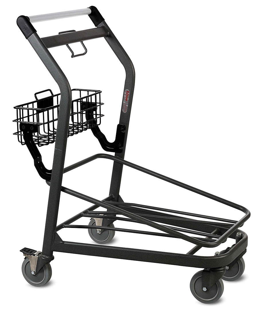 EZtote®440 Metal Stocking Cart for Plastic Totes