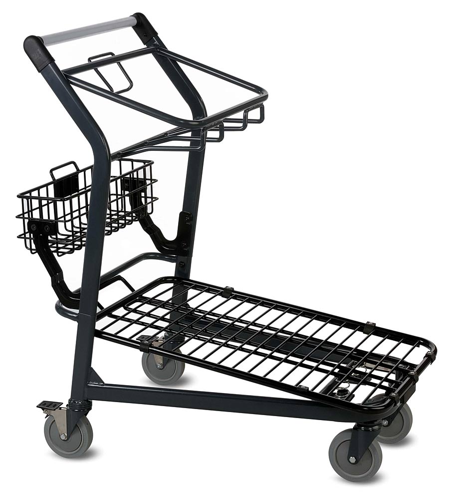 EZtote®545 Metal Shopping Utility Stocking & Shopping Cart