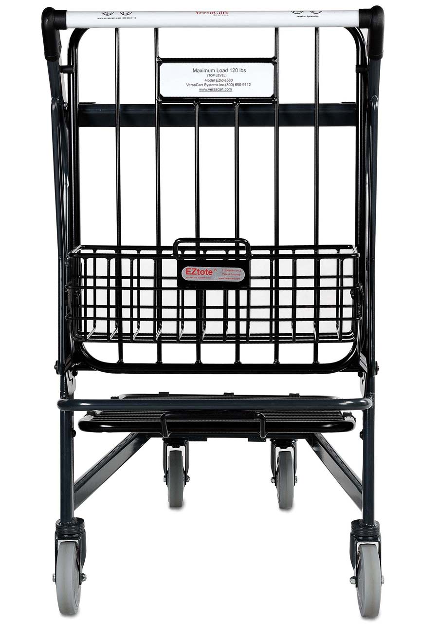 EZtote®580 Metal Shopping Cart, Utility Cart & Stocking Cart