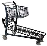 EZtote®646 Metal Shopping Hardware Cart