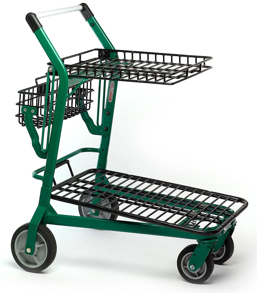 EZtote®770 Metal Lawn & Garden Cart, Shopping Cart, Utility Cart & Stocking Cart