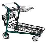 EZTote875 Metal Hardware and Garden Shopping Cart