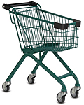  Kiddy Wire Metal Childrens Shopping Cart