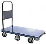 Metal Platform & Utility Shopping & Stocking Cart