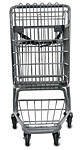 Metal Wire Grocery Shopping Cart
