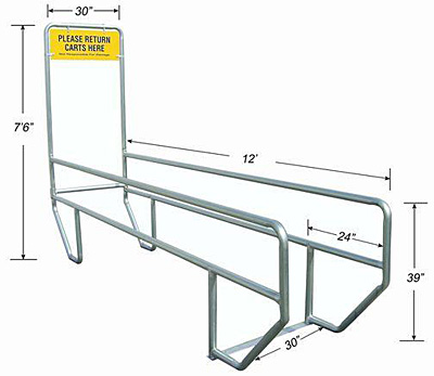 Shopping Cart Corral #560-000