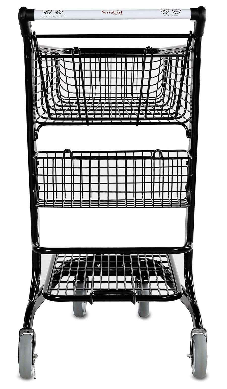 Express3500 Metal Shopping Cart Rear View