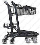 EXpress3500 Metal Grocery Shopping Cart