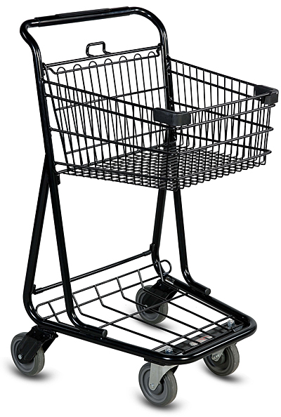 EXpress3540 Metal Shopping Cart, Utility Cart, Stocking Cart