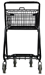 EXpress3540 Metal Shopping Cart, Utility Cart, Stocking Cart