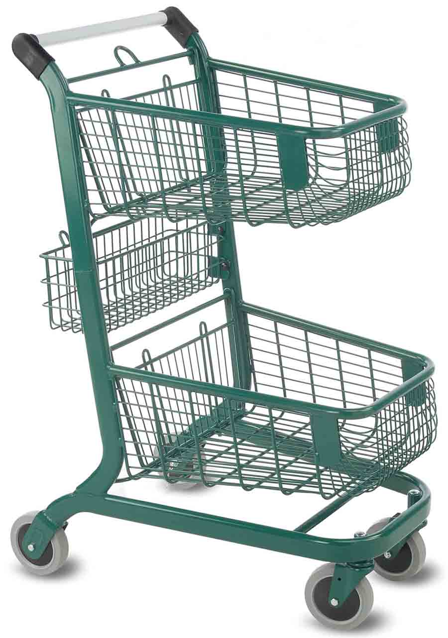 EXpress6000 Metal Grocery Shopping Cart