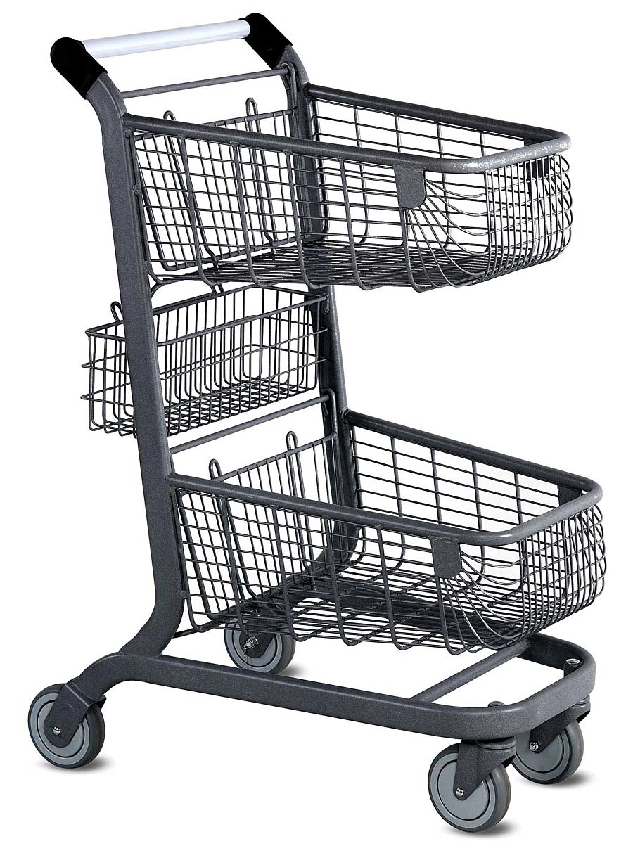 EXpress6000 Metal Grocery Shopping Cart