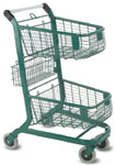 EXpress6000 Metal Grocery Shopping Cart