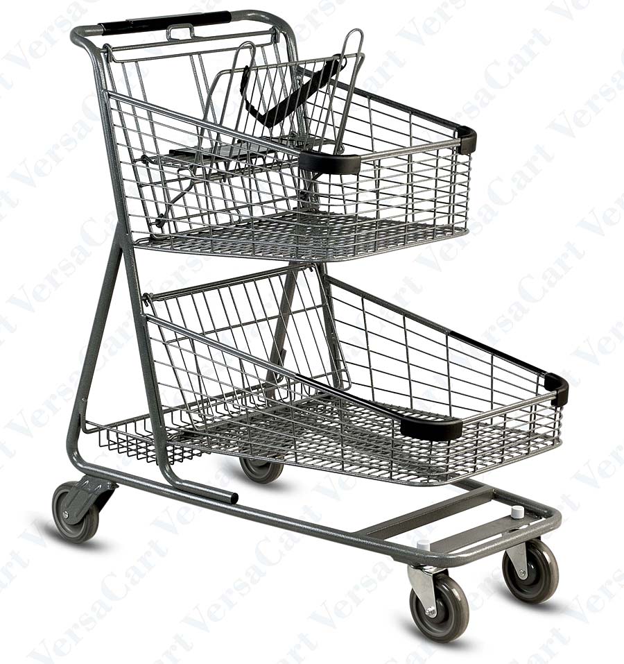 EXpress7050-C-T  Metal Grocery Shopping Cart