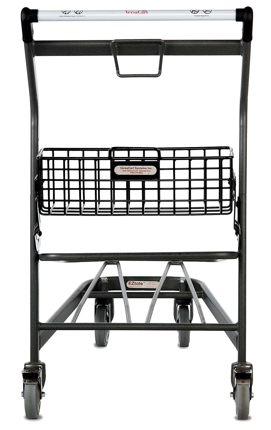 EZtote®440 Metal Stocking Cart for Plastic Totes