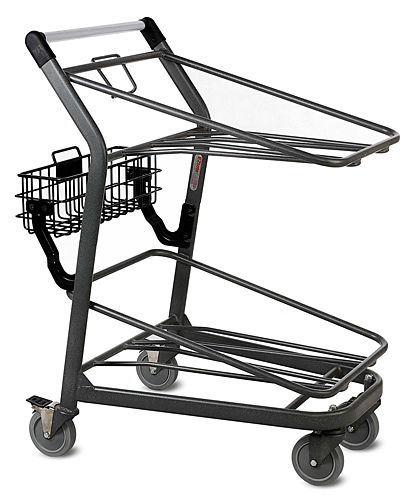 EZtote®450 Metal Stocking Cart for Plastic Totes