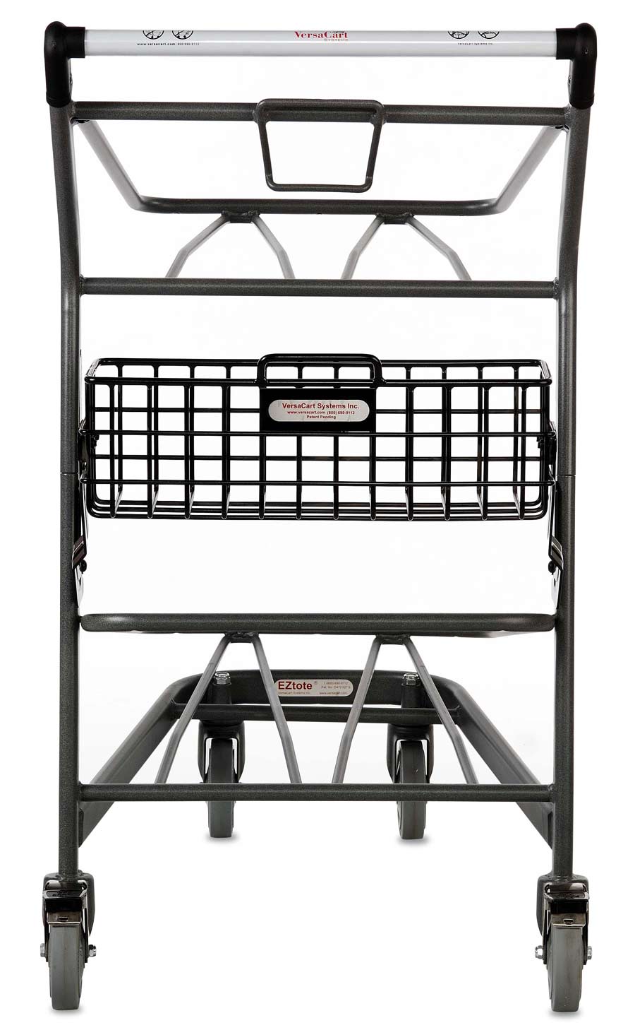 EZtote®450 Metal Stocking Cart for Plastic Totes