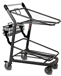 EZtote®450 Metal Stocking Cart for Plastic Totes
