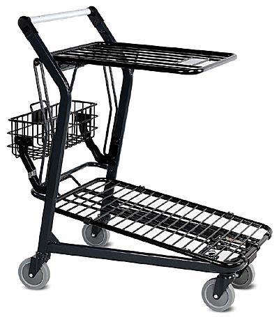 EZtote®580 Metal Shopping Cart, Utility Cart & Stocking Cart