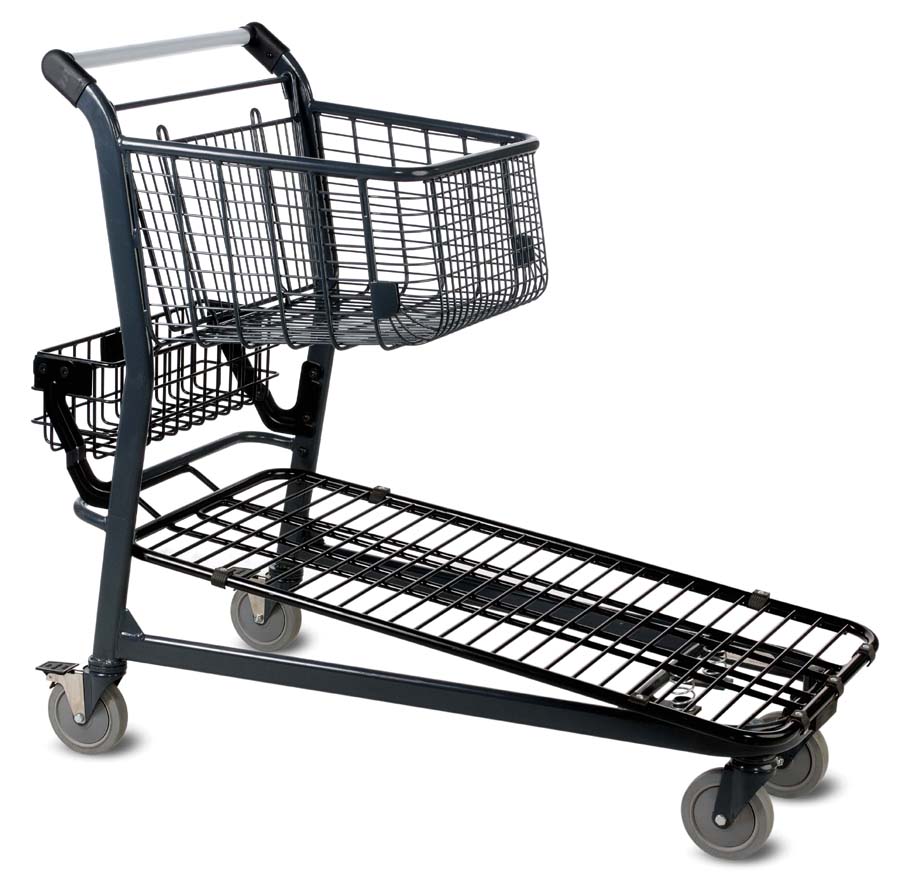 EZtote646®  Metal Hardware & Grocery Shopping Cart