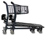 EZtote646®  Metal Grocery and Hardware Shopping Cart