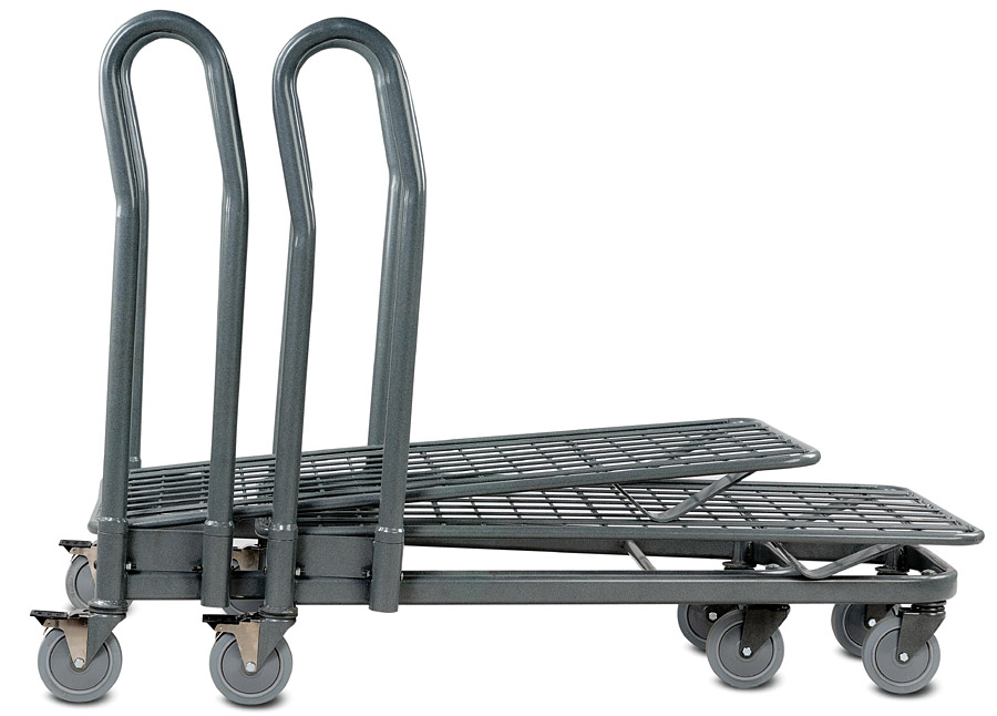 EZtote®7150 Metal Shopping Cart, Utility Cart & Stocking Cart