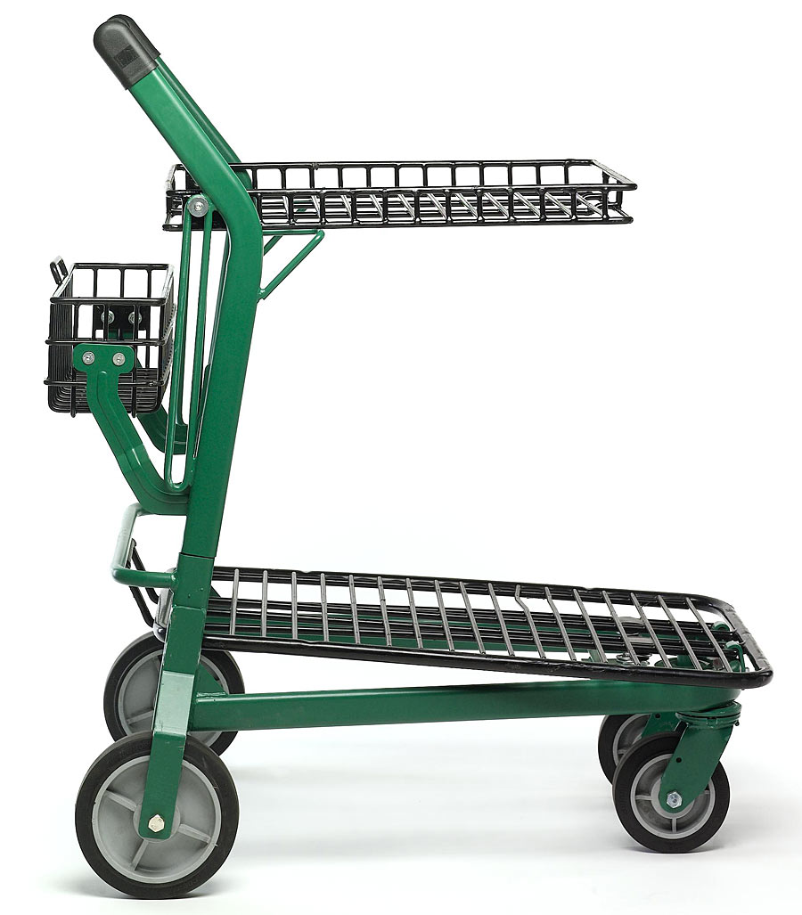 EZtote®770 Metal Lawn & Garden Cart, Shopping Cart, Utility Cart & Stocking Cart