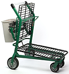 EZtote®770 Metal Lawn & Garden Cart, Shopping Cart, Utility Cart & Stocking Cart