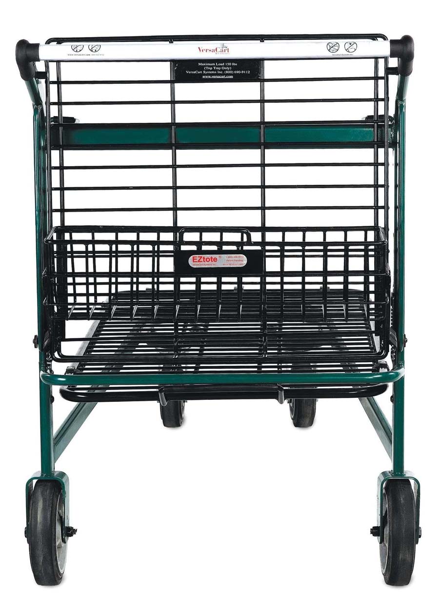 EZtote®875 Metal Shopping Cart, Utility Cart, Hardware Cart & Stocking Cart