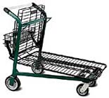 EZtote®875 Metal Shopping Cart, Utility Cart, Hardware Cart & Stocking Cart