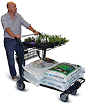 EZtote®875 Metal Shopping Cart, Utility Cart, Hardware Cart & Stocking Cart
