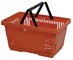 28 Liter Grocery Shopping Plastic Hand Baskets