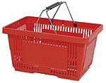 Plast Shopping Hand Baskets 28 Liter