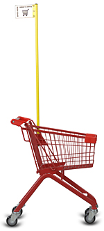  Kiddy Wire Metal Childrens Shopping Cart