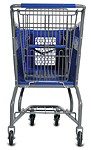 Plastic Grocery Shopping Cart