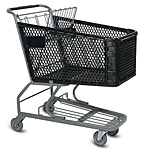 Plastic Grocery Shopping Cart