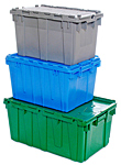 Plastic Storage and Stocking Totes