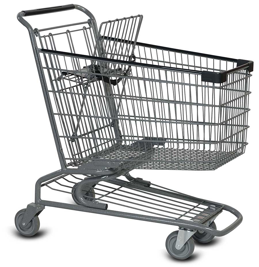 Metal Wire Shopping Cart