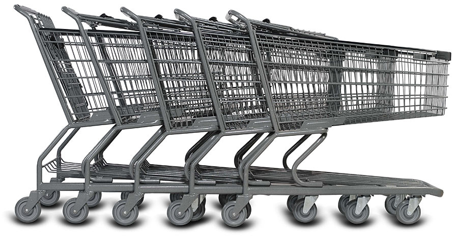 Metal Wire Shopping Cart