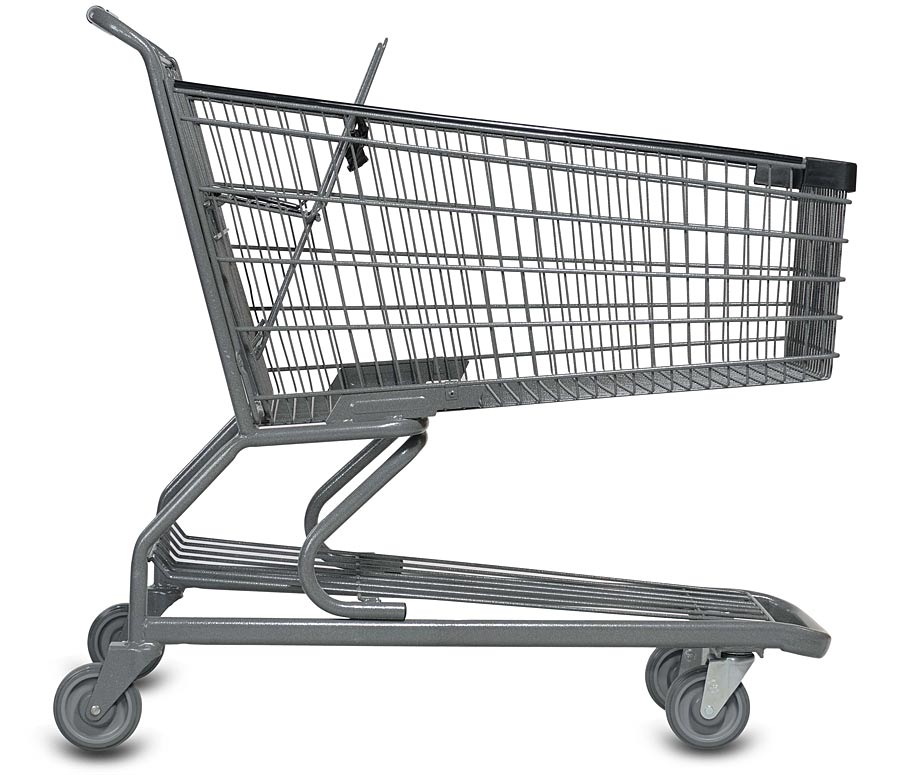 Metal Wire Shopping Cart