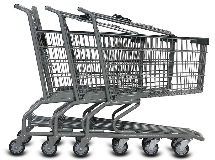 Metal Wire Shopping Cart