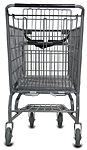Metal Wire Grocery Shopping Cart
